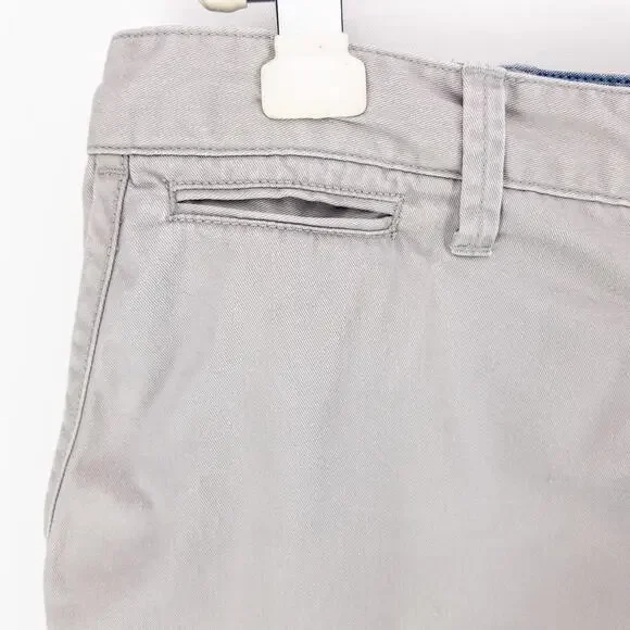 Polo by Ralph Lauren Bermuda Shorts Men's 33x11 Relaxed Fit Chino Pocket Gray - Picture 2 of 12